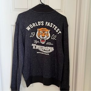 Triumph Motorcycle Tiger Jacket Lucky Brand size S